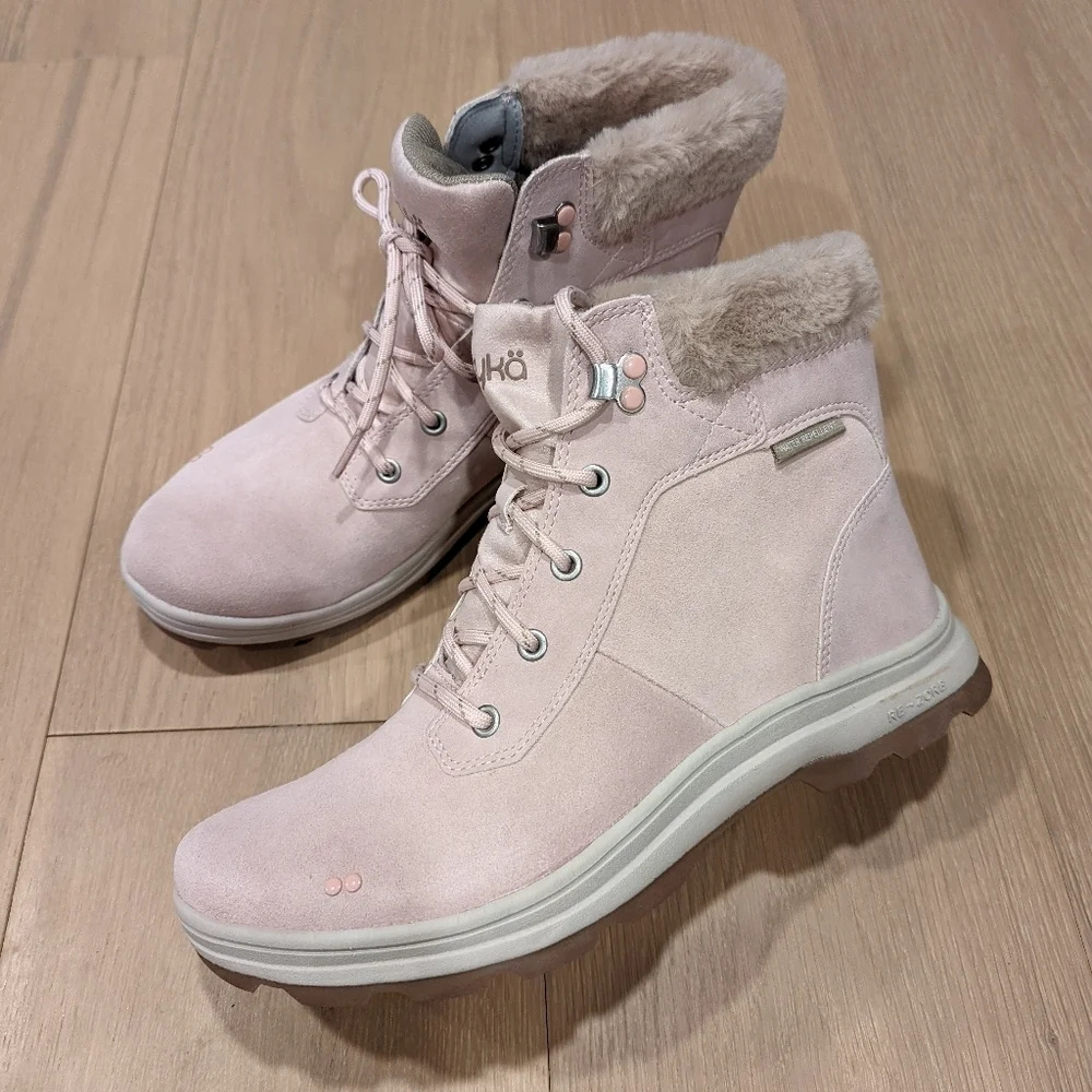 Women's Pink Winter Boots